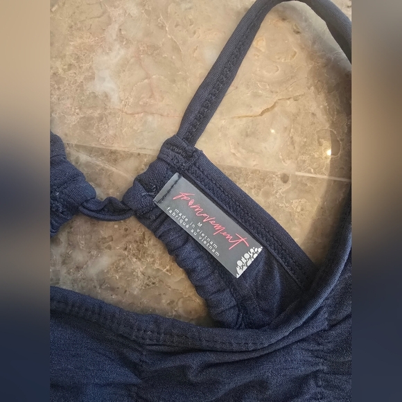 Free People Movement Free Fold Tank Sz Med - Picture 4 of 5